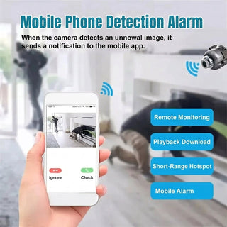 Compact WiFi Full HD Mini Camera with Night Vision | Hawley