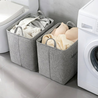 Lightweight Foldable Laundry Basket with Reinforced Handles | Avery