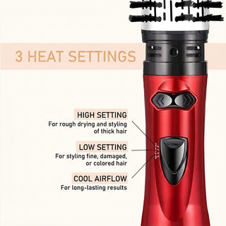 Rotating 3 in 1 Hair Dryer Styler Adjustable Temperature | Ramsey