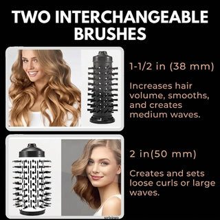Rotating 3 in 1 Hair Dryer Styler Adjustable Temperature | Ramsey