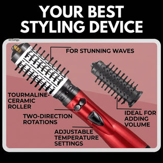 Rotating 3 in 1 Hair Dryer Styler Adjustable Temperature | Ramsey