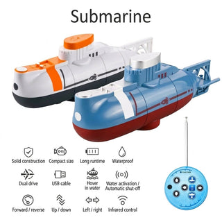 Remote Control Mini Submarine Diving Water Toy | Yorke