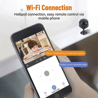 Mini Wireless Security Camera Magnetic Mount Night Vision | Beasley