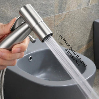 Adjustable Bidet Sprayer For Toilet Hygiene With Stainless Steel Wall Holder | Gentry
