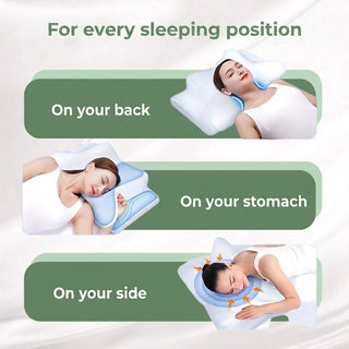 Orthopedic Memory Foam Pillow for Ergonomic Neck Back Support | Faulkner