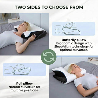 Orthopedic Memory Foam Pillow for Ergonomic Neck Back Support | Faulkner