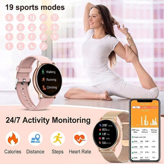 Smartwatch with SOS Calling Bluetooth Connectivity and Health Monitoring | Hollis