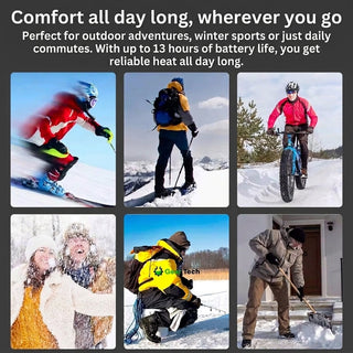 Thermal Heated Insoles With USB Charging And Adjustable Temperature Control | Hadleigh