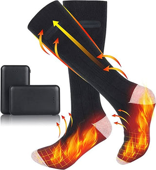 Rechargeable Heated Socks With Adjustable Temperature Winter Activities | Webster