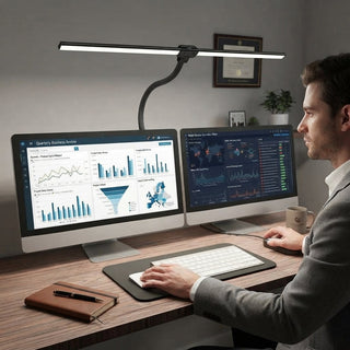 Dimmable Architect Desk Lamp With Neutral White Light And Flexible Neck | Woodbridge