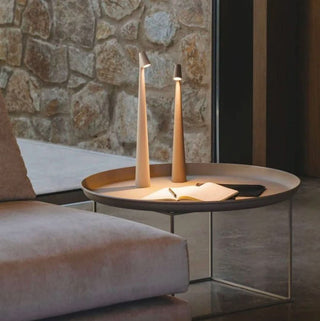 Nordic LED Table Lamp – Cordless Rechargeable Reading Light | Lumora