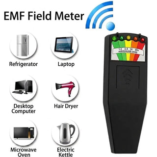 Compact EMF Detector With 5 LED Levels For Ghost Hunting And Field Readings | Greer