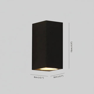 Modern Up Down Outdoor LED Wall Light Fixture | Arvenique
