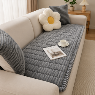 Quilted Non Slip Winter Sofa Seat Cover | Creston