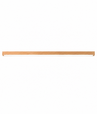 Minimalist Linear Wood LED Pendant Light Fixture | Veralith