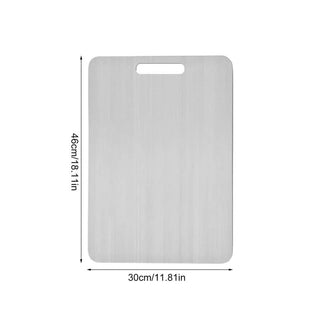 Hygienic Food Safe Stainless Steel Cutting Board With Odor Free And Dishwasher Safe Design | Jennings