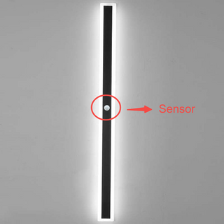 Minimalist Linear Outdoor Wall Lamp | Lumo