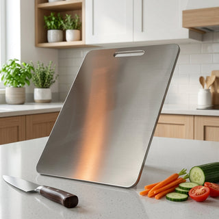Hygienic Food Safe Stainless Steel Cutting Board With Odor Free And Dishwasher Safe Design | Jennings