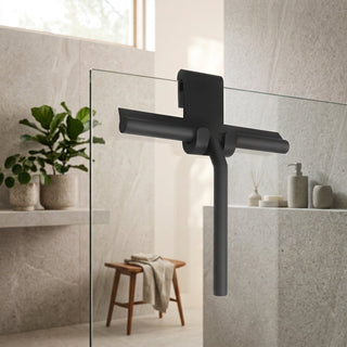Silicone Shower Glass Cleaning Squeegee Wall Holder | Ellington