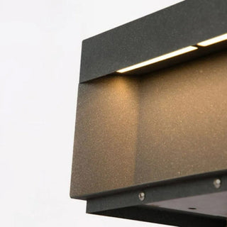 Modern Outdoor LED Pillar Post Light Fixture | Ardentra
