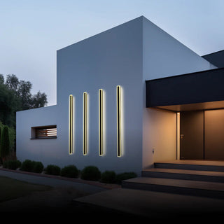 Minimalist Linear Outdoor Wall Lamp | Lumo