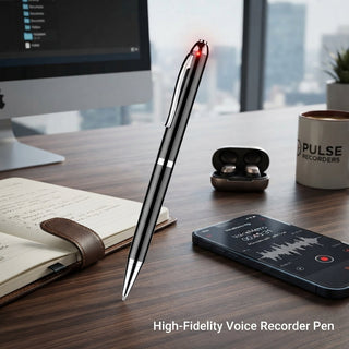 Discreet Voice Activated Recorder Pen With High Quality Microphone And Rechargeable Battery | Williamson