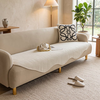 Anti Slip Universal Sofa Cover With Quilted Design | Brighton