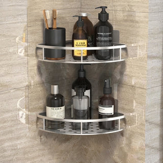 Bathroom Corner Shower Shelf With Strong Adhesive And Space Saving Design | Williams