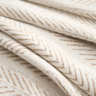 Anti Slip Herringbone Sofa Cover With Fringed Design | Arlington