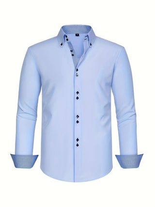 Men's Shirt | Long Sleeve | Button-Up | Summer
