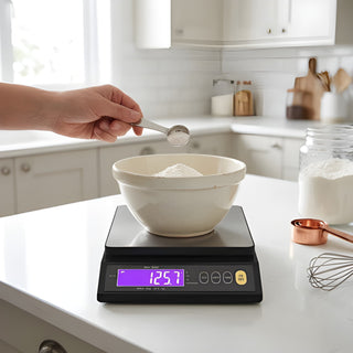 Precision Digital Kitchen Scale with Stainless Steel Platform | Cookvera