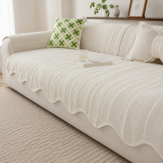 Geometric Non Slip Summer Sofa Seat Cover | Brookfield