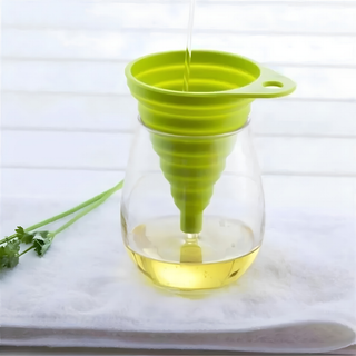 Collapsible Food Grade Silicone Kitchen Funnel | Whitmore