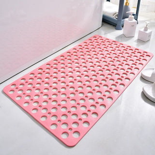 Non Slip Drainage Shower Bath Mat with Holes | Aquentra