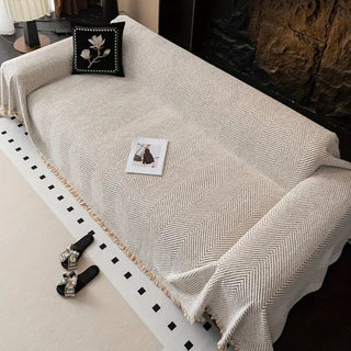 Boho Chevron Non Slip Decorative Sofa Cover | Whitmore