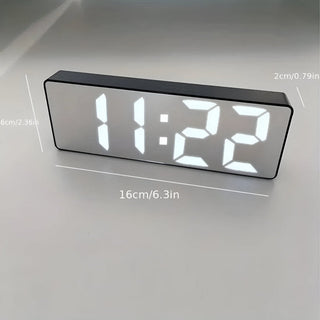 LED Mirror Display Digital Alarm Clock With Snooze | Brookfield