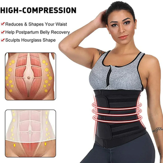 Neoprene Slimming Belt With Adjustable Compression And Ergonomic Back Support | Sanford