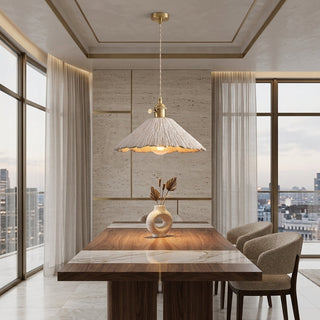 Japanese Wabi Sabi Tassel Pendant Ceiling Light | Langford