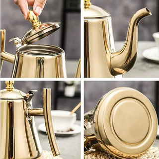 Stainless Steel Teapot Removable Infuser Tea Brewing Pot | Sutton