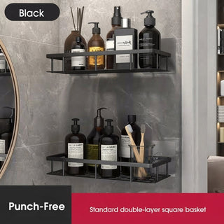 Bathroom Corner Shower Shelf With Strong Adhesive And Space Saving Design | Williams