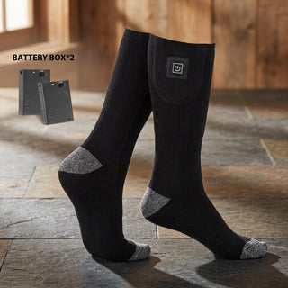 Rechargeable Electric Heated Socks With Fast Warming And Waterproof Battery Port | Remington