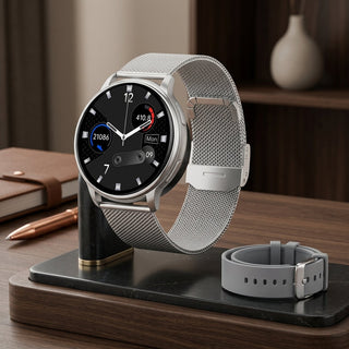 Smartwatch with SOS Calling Bluetooth Connectivity and Health Monitoring | Hollis