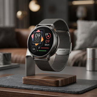 Smartwatch with SOS Calling Bluetooth Connectivity and Health Monitoring | Hollis