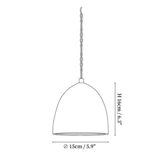 Japanese Wabi Sabi Tassel Pendant Ceiling Light | Langford