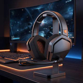 Wireless Gaming Headset with Microphone Active Noise Cancellation | Merrick