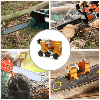 Chainsaw Chain Sharpener with 30° Precision Guide & Aluminum Build | Sharpenza
