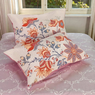 Double Sided Floral Jacquard Decorative Pillow Cover | Parkston