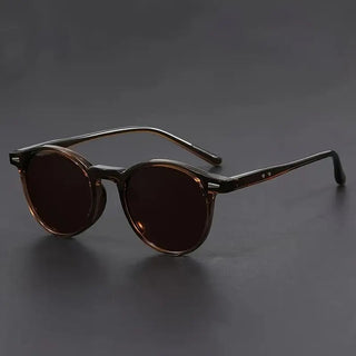 Men’s Round Retro Sunglasses with Lightweight Full Frame | Solvane