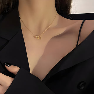 Heart Rose Necklace for Women with Rotating Romantic Gift Box | Rosavelle