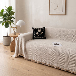 Boho Chevron Non Slip Decorative Sofa Cover | Whitmore